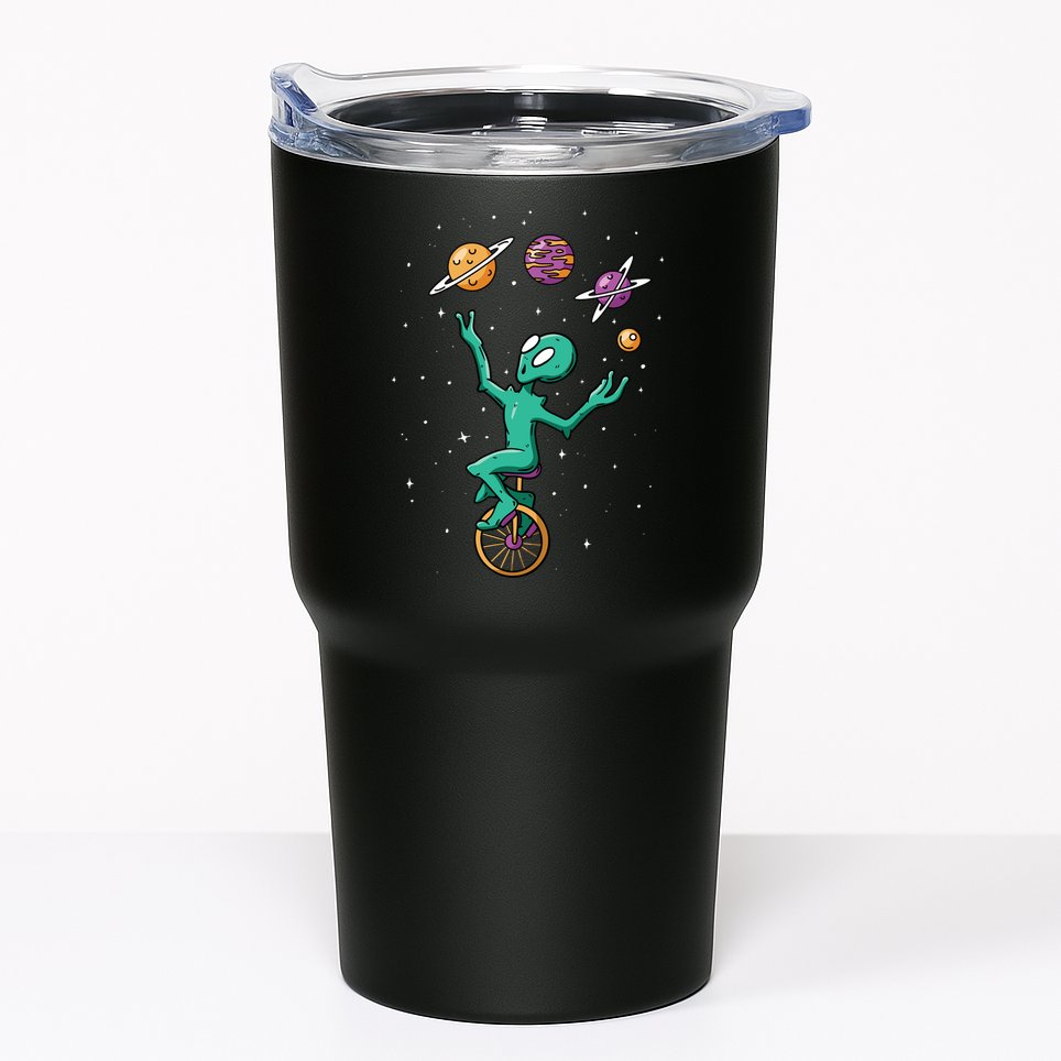 Alien Juggler Tumbler