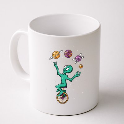 Alien Juggler Coffee Mug