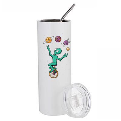 Alien Juggler Stainless Steel Tumbler