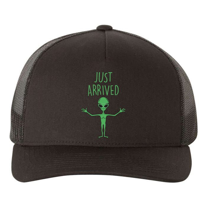 Alien Just Arrived Yupoong Adult 5-Panel Trucker Hat