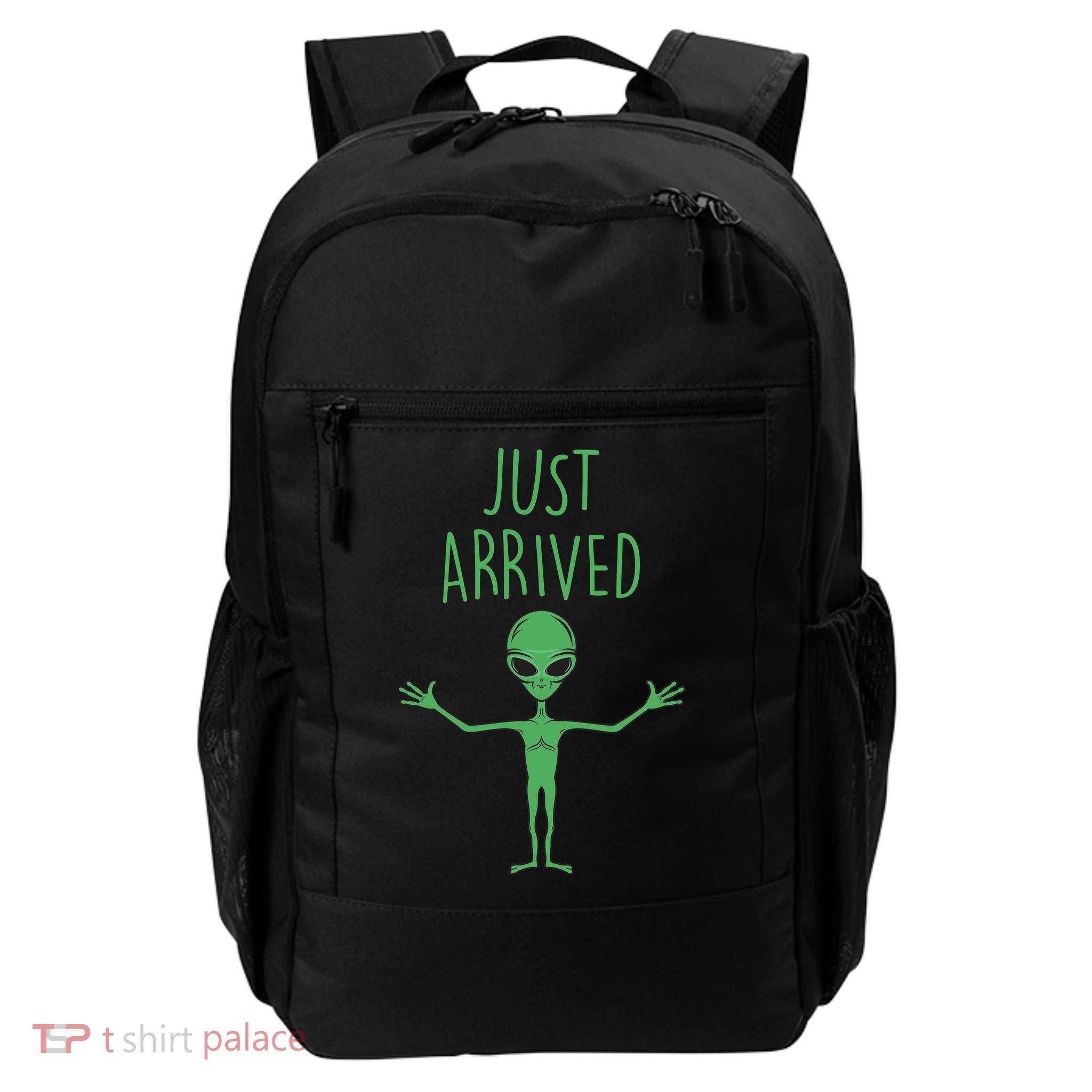 Alien Just Arrived Backpack