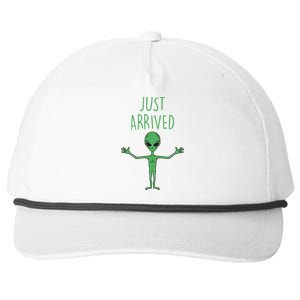 Alien Just Arrived Snapback Five-Panel Rope Hat