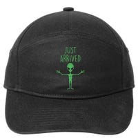 Alien Just Arrived 7-Panel Snapback Hat