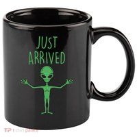 Alien Just Arrived 11oz C Handle Ceramic Mug
