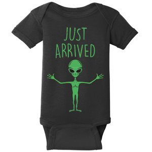 Alien Just Arrived Baby Bodysuit