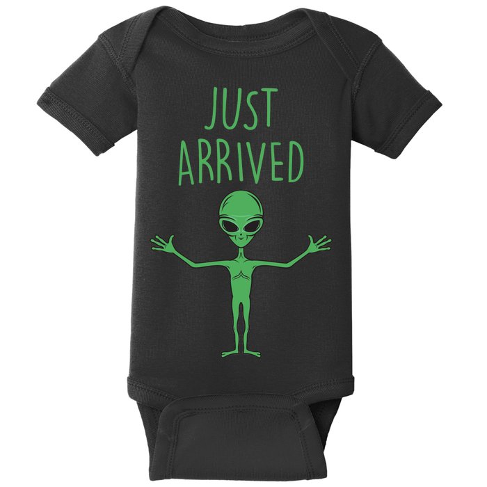 Alien Just Arrived Baby Bodysuit