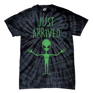 Alien Just Arrived Tie-Dye T-Shirt