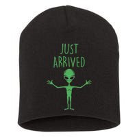 Alien Just Arrived Short Acrylic Beanie