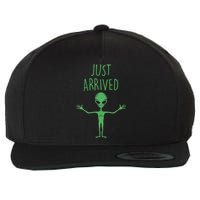 Alien Just Arrived Wool Snapback Cap