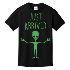 Alien Just Arrived Kids T-Shirt