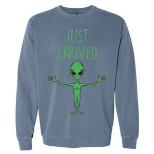 Alien Just Arrived Garment-Dyed Sweatshirt