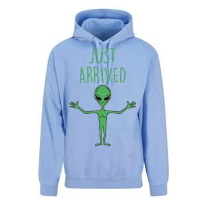 Alien Just Arrived Unisex Surf Hoodie