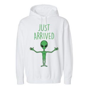 Alien Just Arrived Garment-Dyed Fleece Hoodie