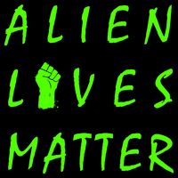 Alien Lives Matter Cooling Performance Crew T-Shirt