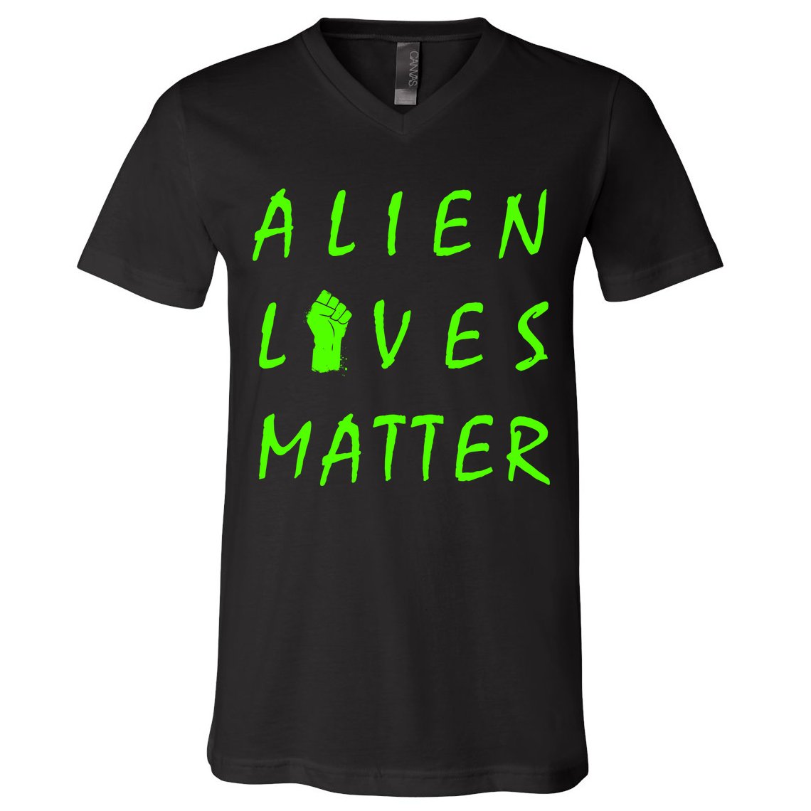 Alien Lives Matter V-Neck T-Shirt