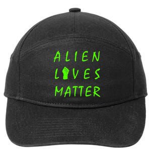 Alien Lives Matter 7-Panel Snapback Hat