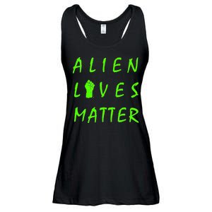 Alien Lives Matter Ladies Essential Flowy Tank