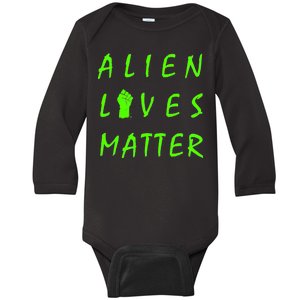 Alien Lives Matter Baby Long Sleeve Bodysuit