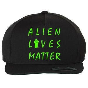 Alien Lives Matter Wool Snapback Cap