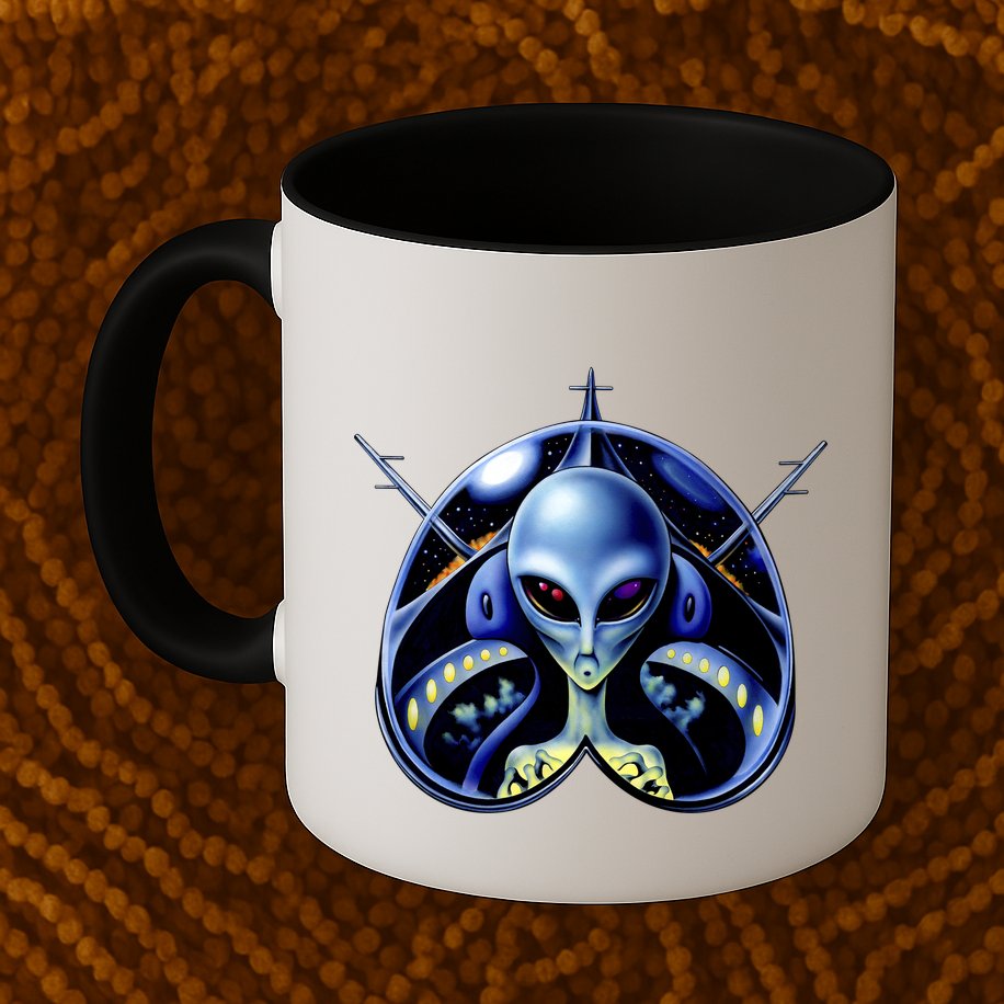Alien Pilot Mug