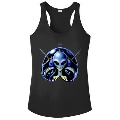 Alien Pilot Ladies PosiCharge Competitor Racerback Tank