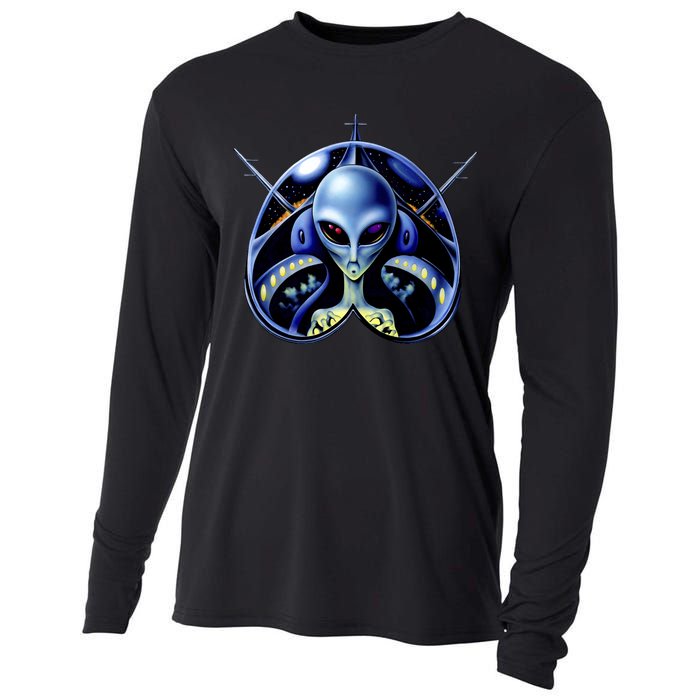 Alien Pilot Cooling Performance Long Sleeve Crew