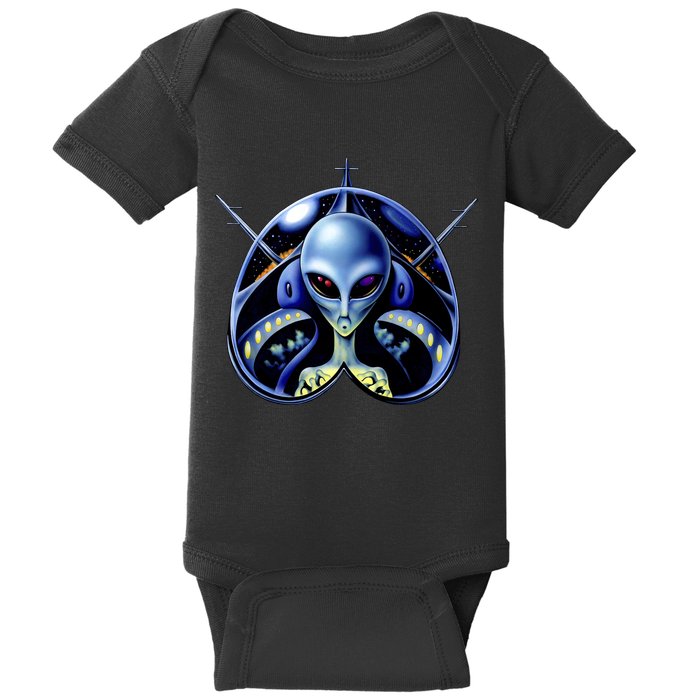 Alien Pilot Baby Bodysuit