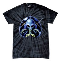 Alien Pilot Tie-Dye T-Shirt