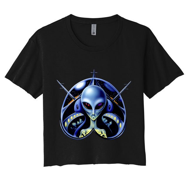 Alien Pilot Crop Top