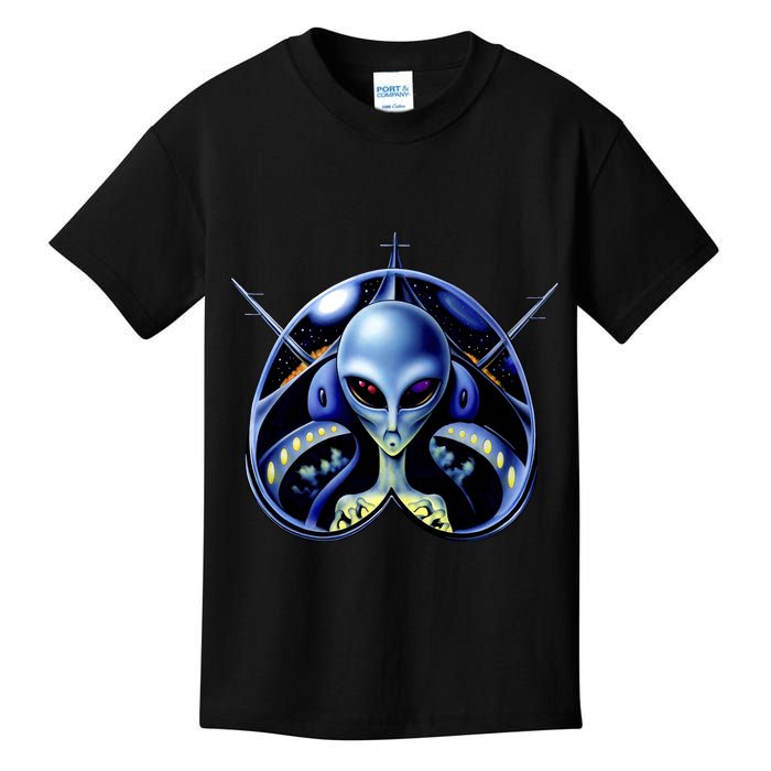 Alien Pilot Kids T-Shirt