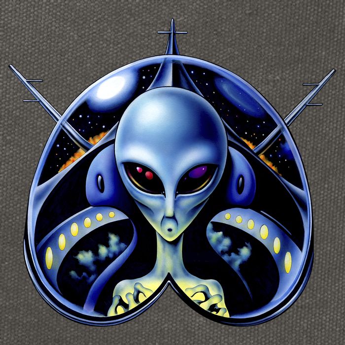 Alien Pilot Cotton Canvas Backpack
