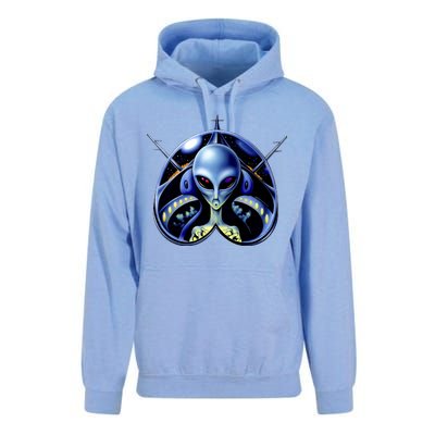 Alien Pilot Unisex Surf Hoodie