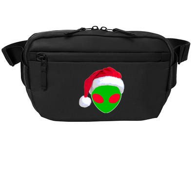 Alien Santa Claus Hat Christmas Logo Crossbody Pack