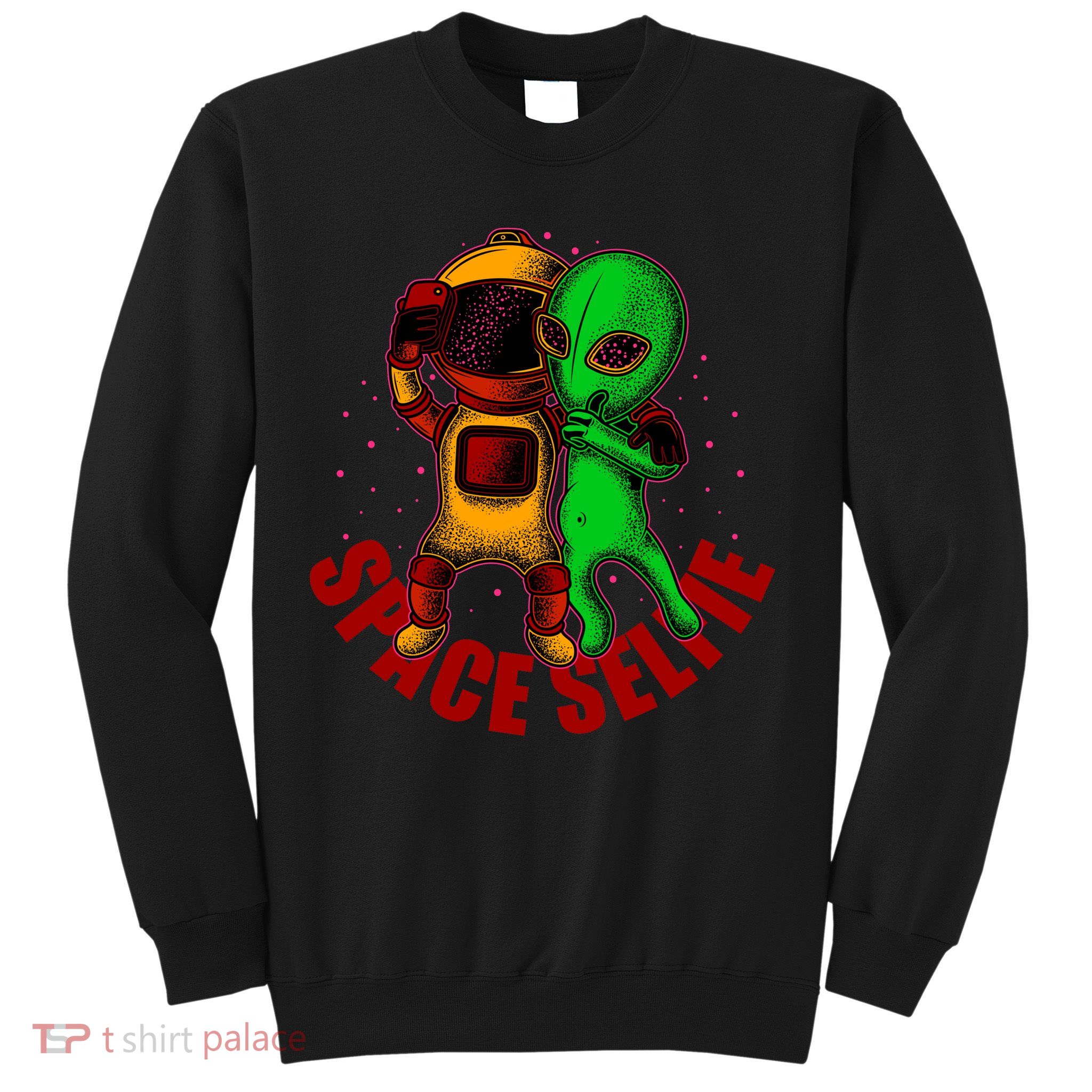 Alien Space Selfie Sweatshirt