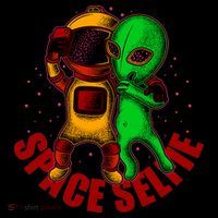 Alien Space Selfie Impact Tech Backpack