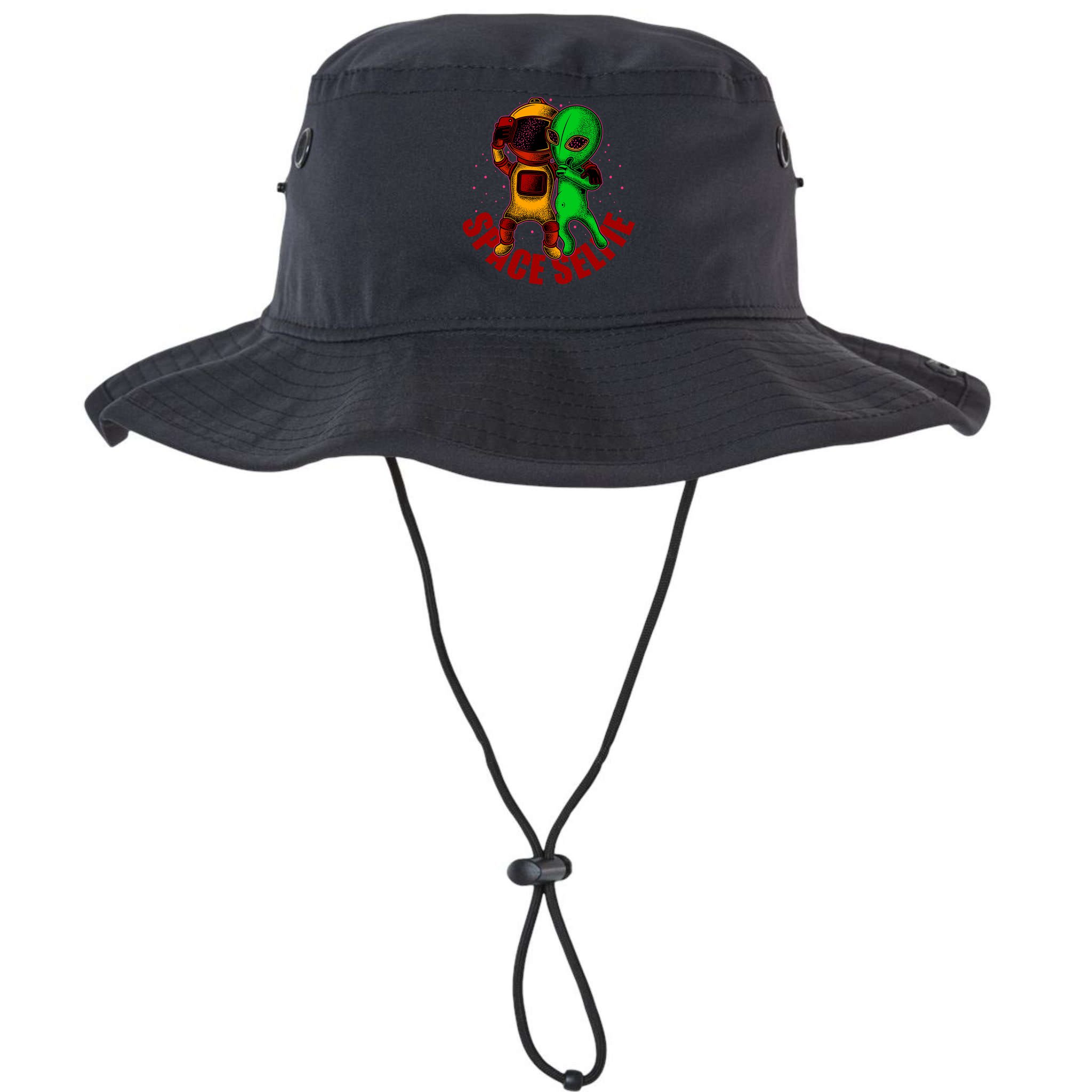 Alien Space Selfie Bucket Hat