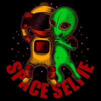 Alien Space Selfie 16 in Basic Backpack