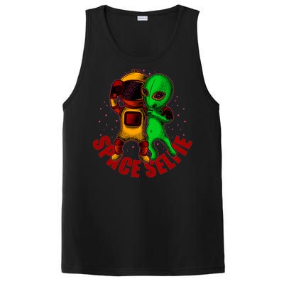 Alien Space Selfie PosiCharge Competitor Tank