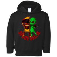 Alien Space Selfie Toddler Hoodie