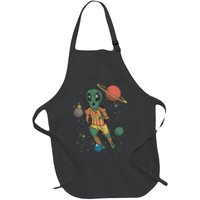 Alien Space Soccer Player Apron