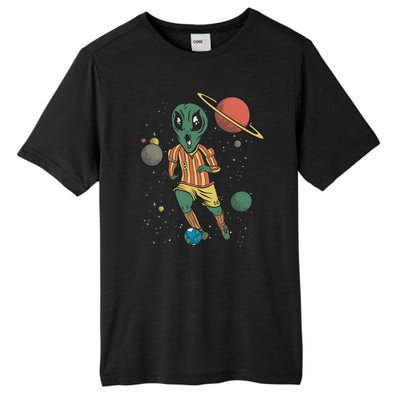 Alien Space Soccer Player Tall Fusion ChromaSoft Performance T-Shirt