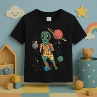 Alien Space Soccer Player Toddler T-Shirt