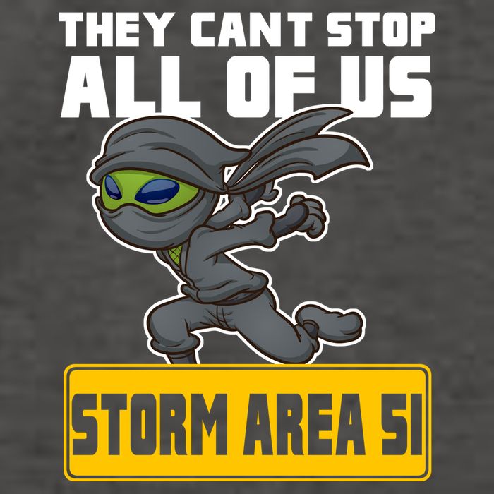 Alien Storming Area 51 Ninja Run Vector Backpack