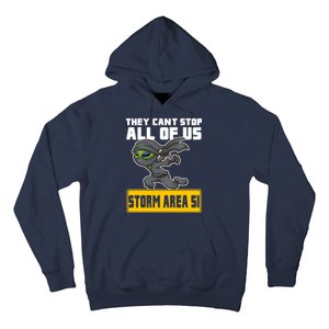 Alien Storming Area 51 Ninja Run Hoodie