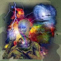 Alien Ufo In Space Legacy Tie Dye Trucker Hat