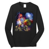 Alien Ufo In Space Long Sleeve Shirt