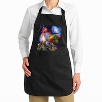 Alien Ufo In Space Apron