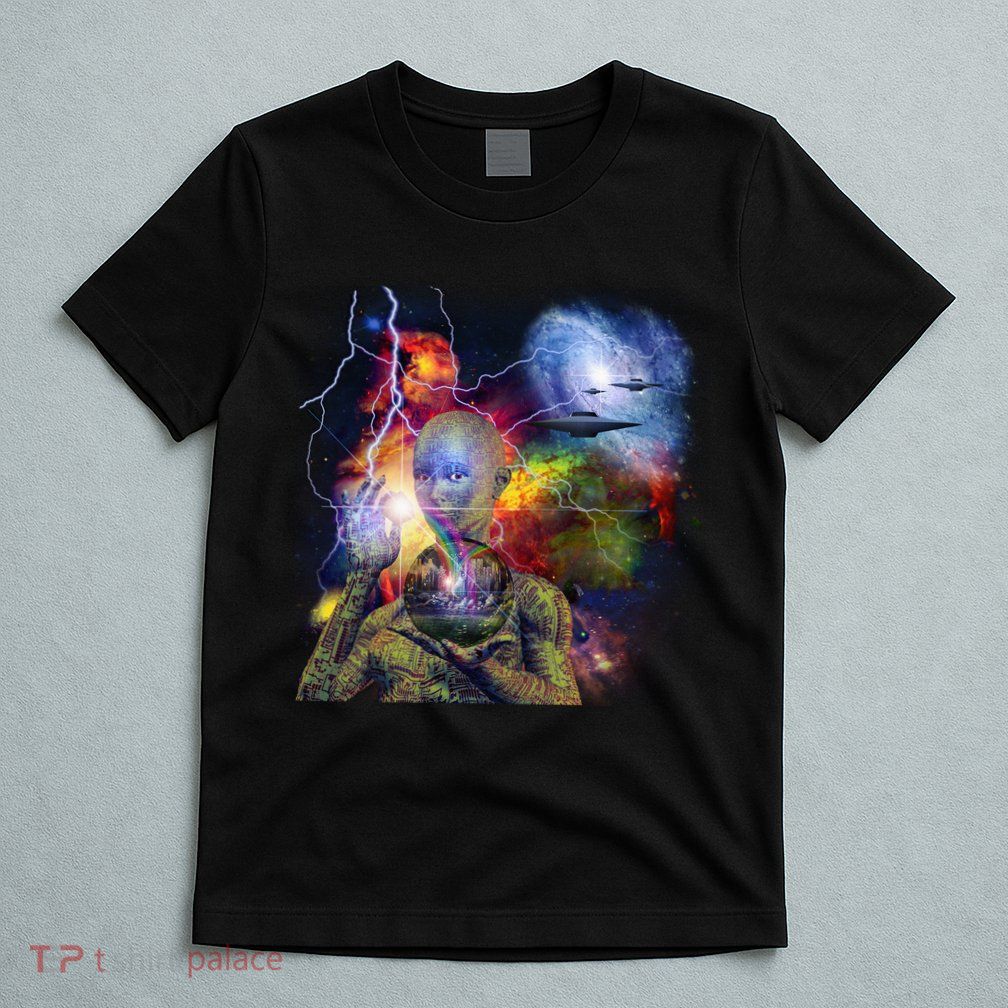 Alien Ufo In Space T-Shirt