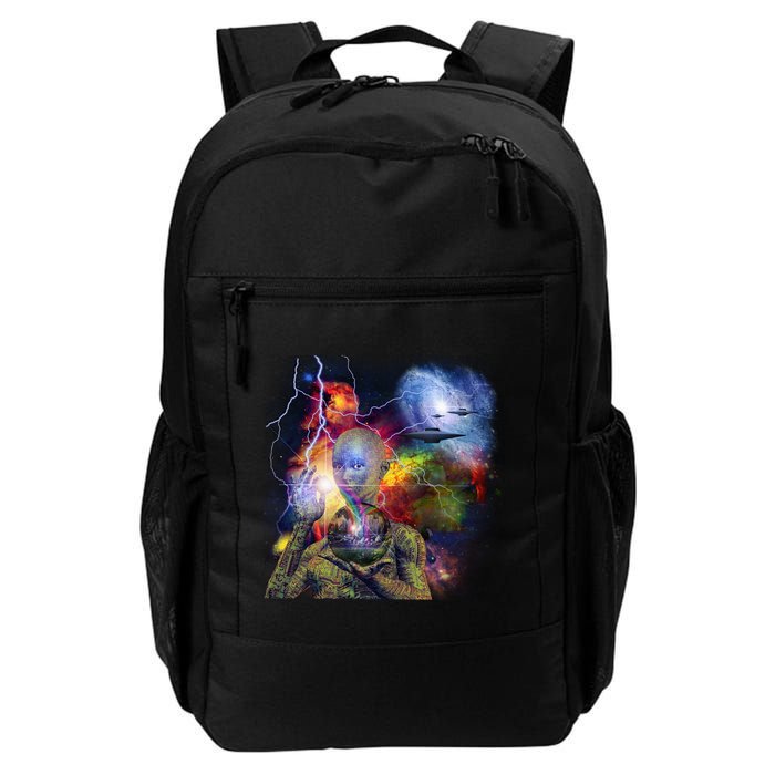 Alien Ufo In Space Daily Commute Backpack