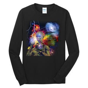 Alien Ufo In Space Tall Long Sleeve T-Shirt